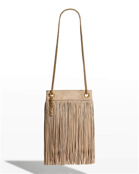 ysl fringe hobo bag|SAINT LAURENT .